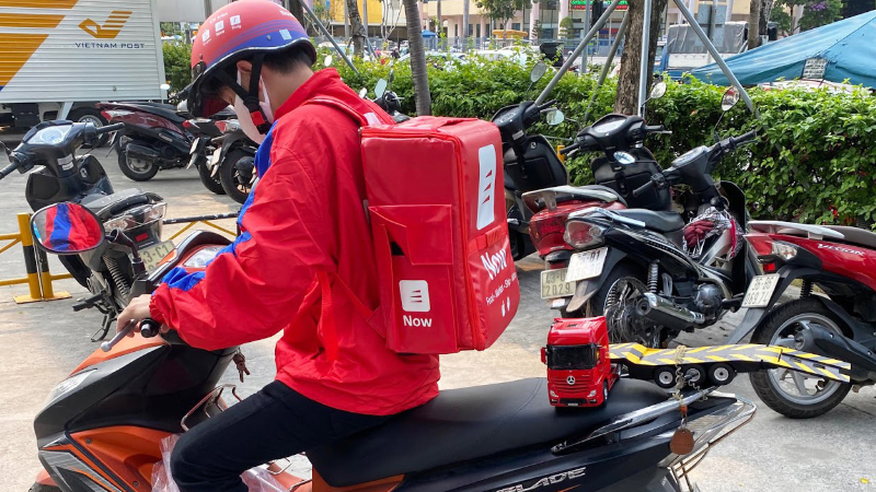 Đăng ký trở thành đối tác lái xe cho Now
